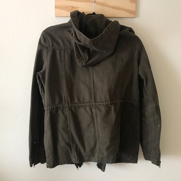 Zenena Outfitters Khaki Jean Jacket - Picture 6 of 7
